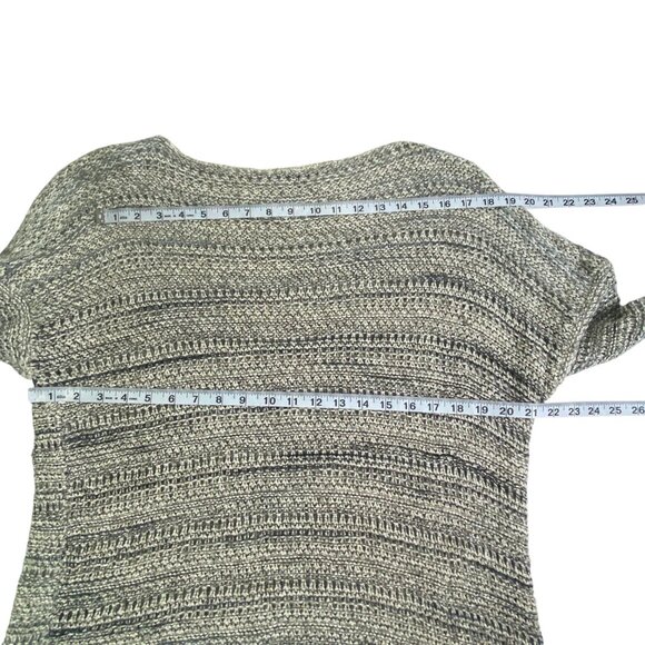 Vince Long Line Sweater | L | Linen Silk Blend | Open Knit Slub | Beachy Summer - Picture 6 of 11